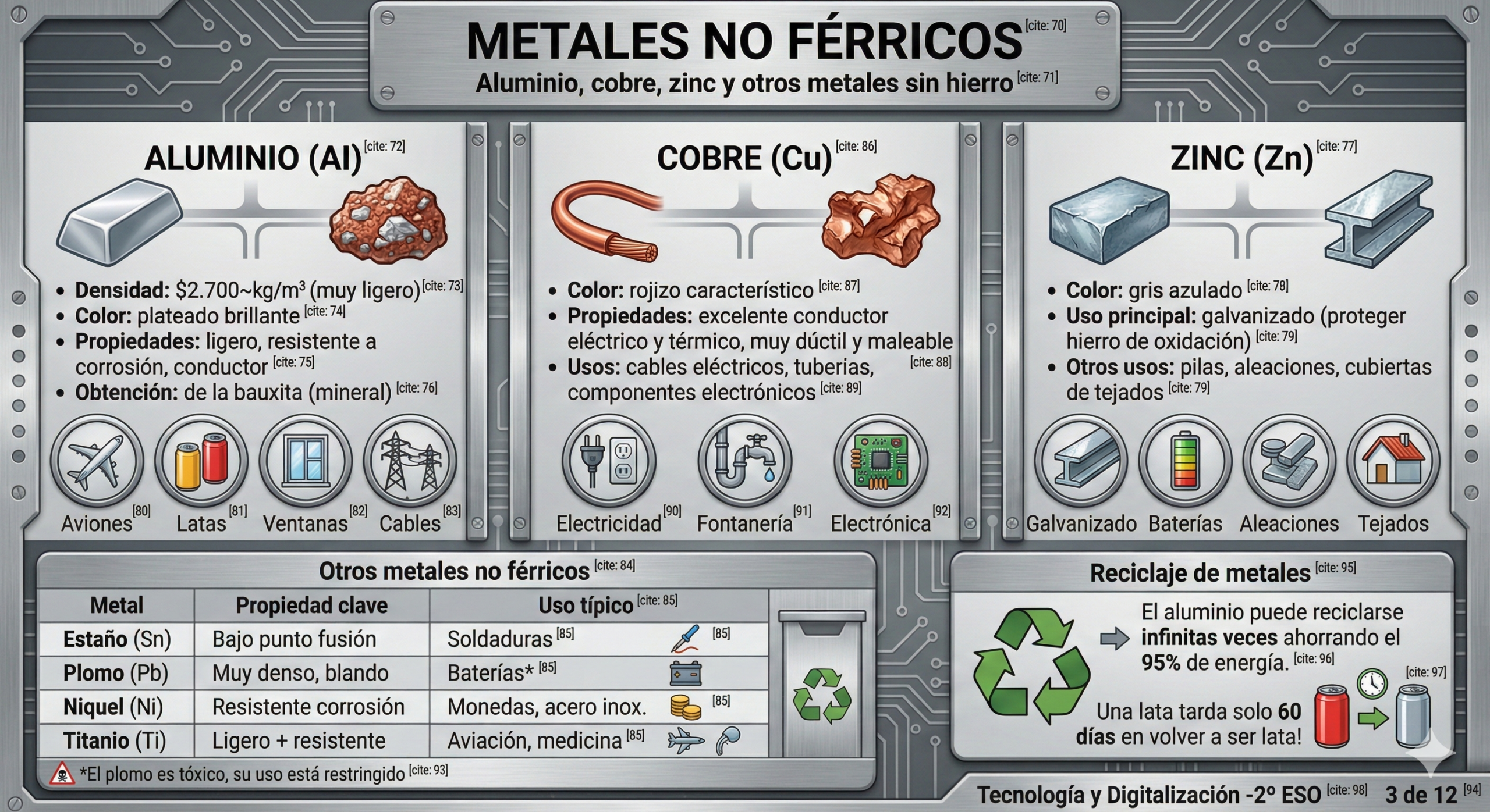 Metales No Férricos