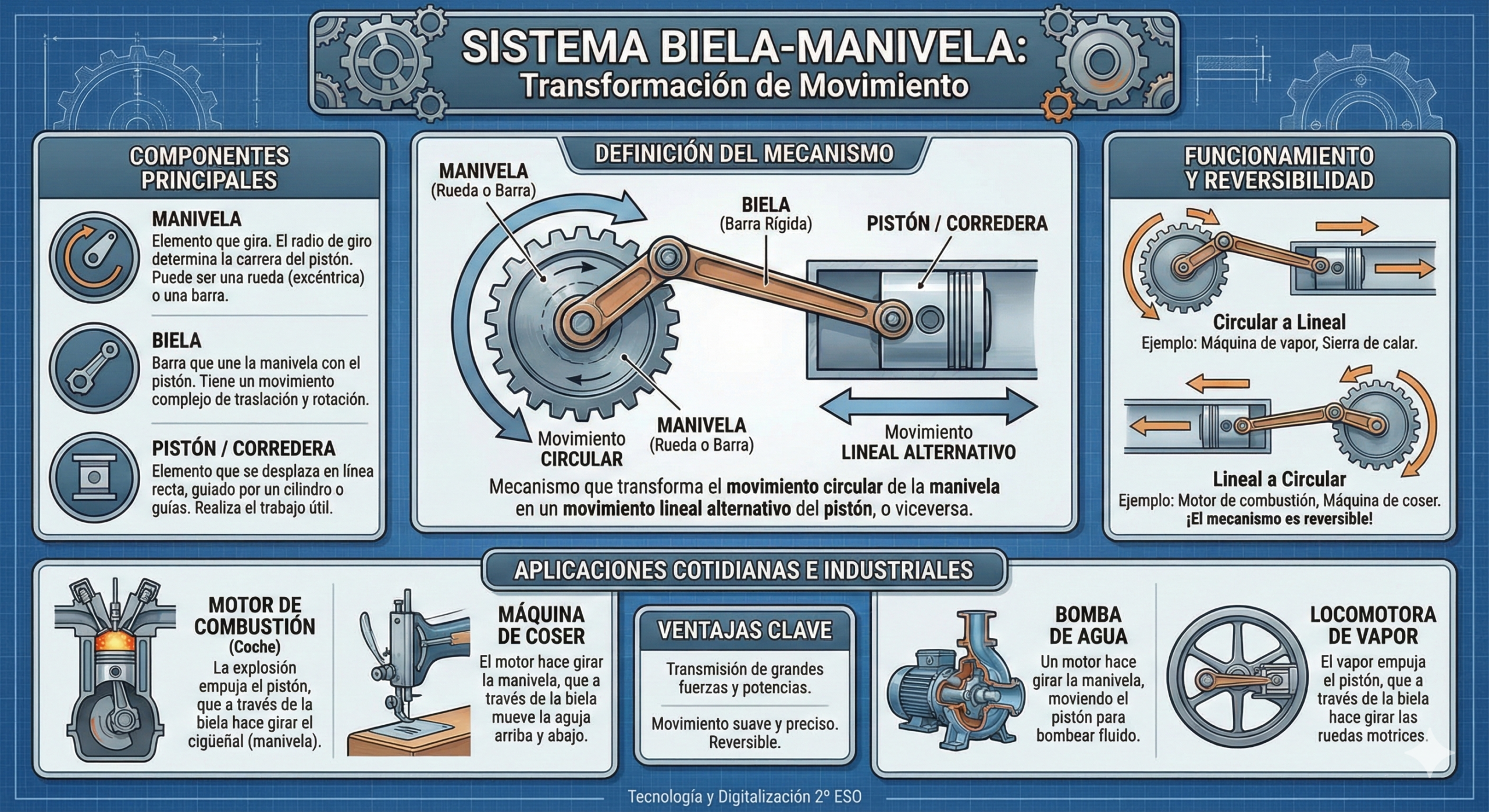 Biela-Manivela