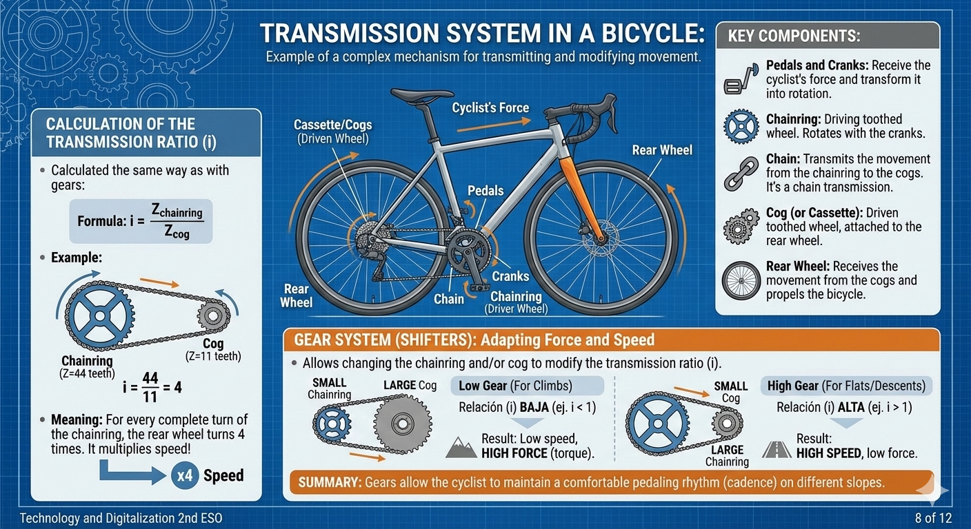 Transmisión en la Bicicleta (I)