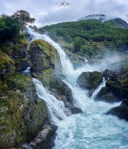 Paisaje desde el Cabo Norte, Noruega